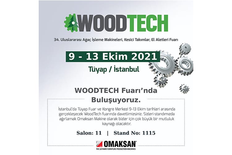 We participate in WoodTech,International Wood Processing Machines, Cutting Tools and Hand Tools Fair